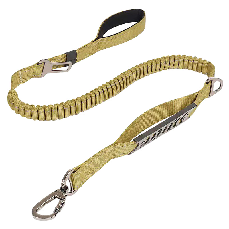 狗狗牵引绳中型犬狗链大型犬项圈猛犬金毛马犬脖套遛狗绳子防爆冲