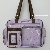 In Stock#Tote Bag (Purple Taro Stars)