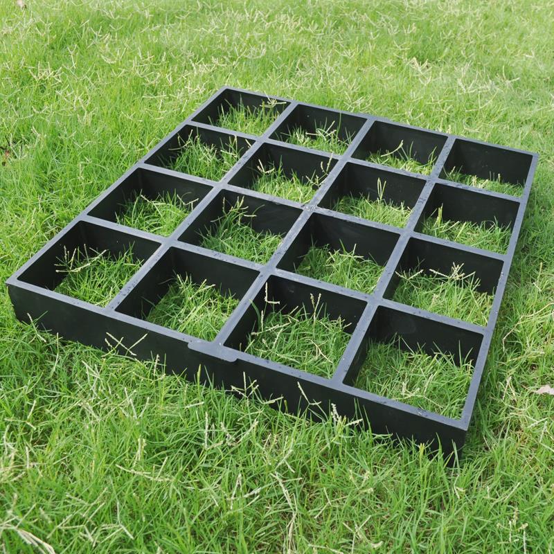 方形水泥摊铺地砖模板 42x42x4.5cm建筑模板适用于庭院地坪施工设