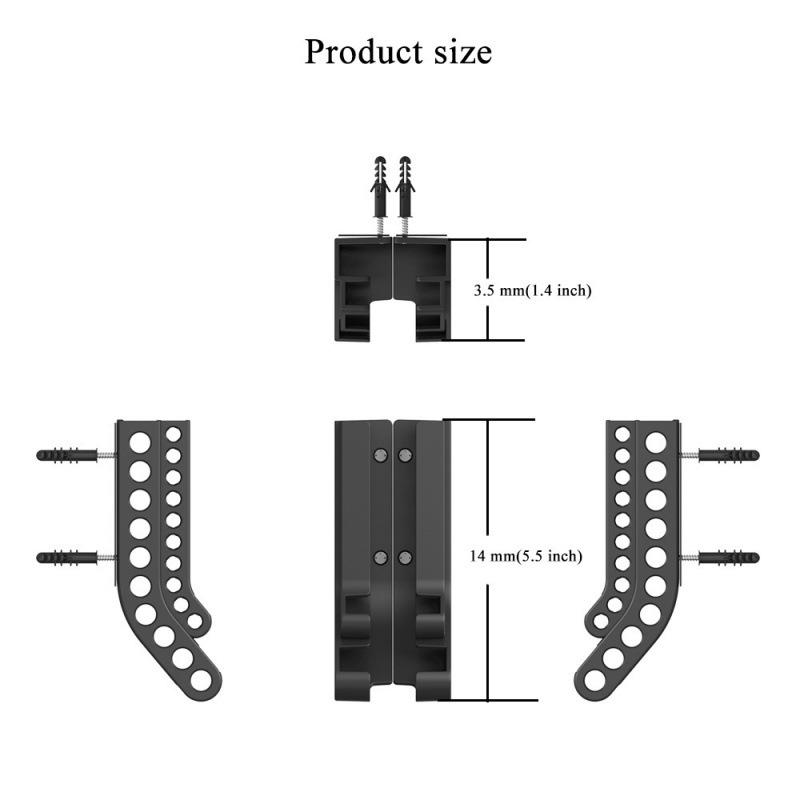 TUME亚马逊爆款电池收纳整理架电池收纳支架5号7号电池壁挂收纳架