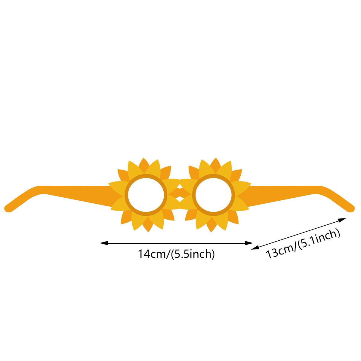 新品感恩节纸质眼镜派对装饰道具节日派对装饰搞怪拍照眼镜套装