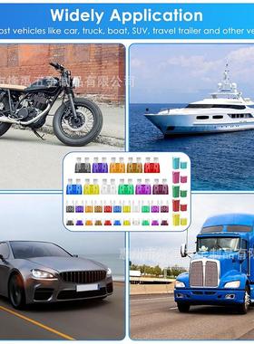 1030中4PCS号/小号/险迷你汽车插片式保险丝方保丝盒形套装