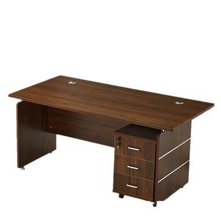 办公桌椅4组合单人现代简约小办室1校.2公米1.米学职员老板电脑桌