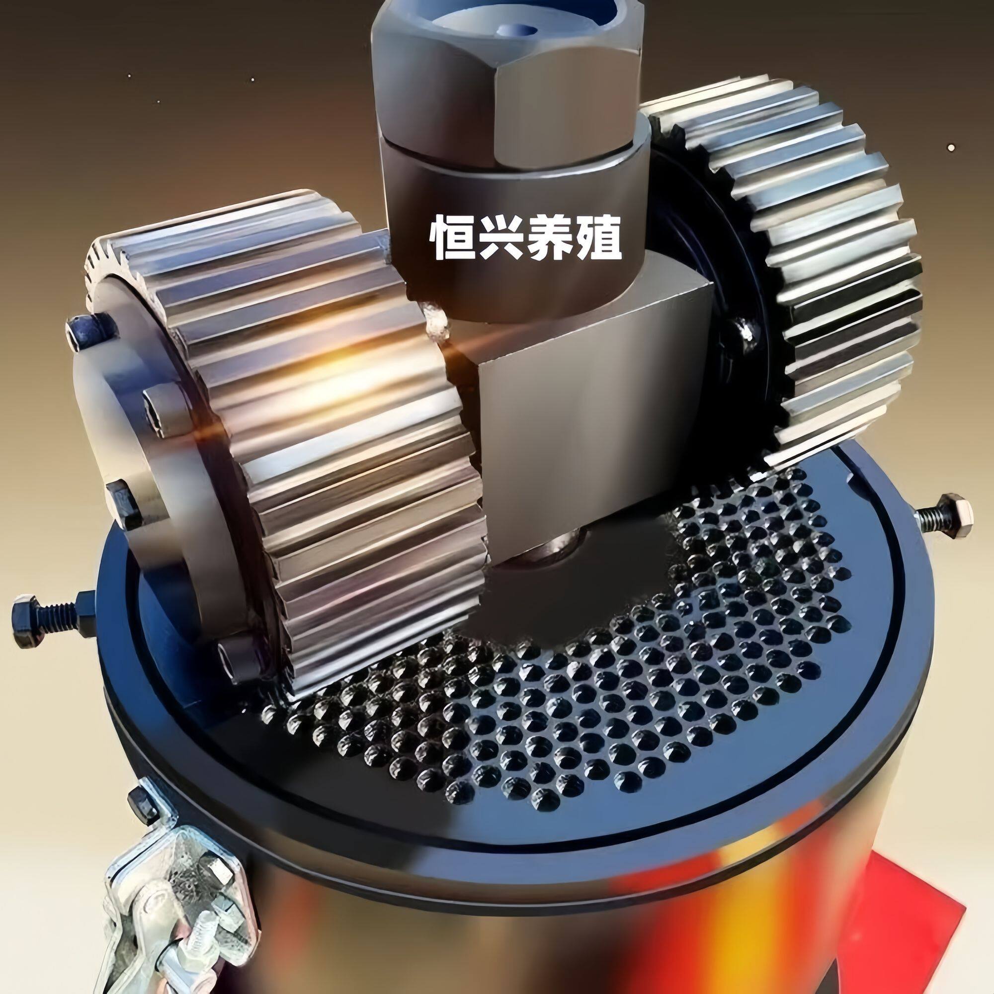 饲料颗粒机干湿两用全自动鸡鸭鹅猪制粒机秸秆造粒机大型饲料机