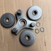 小白龙微耕机行星齿轮总成原厂送卡簧 三脚架是细花键款