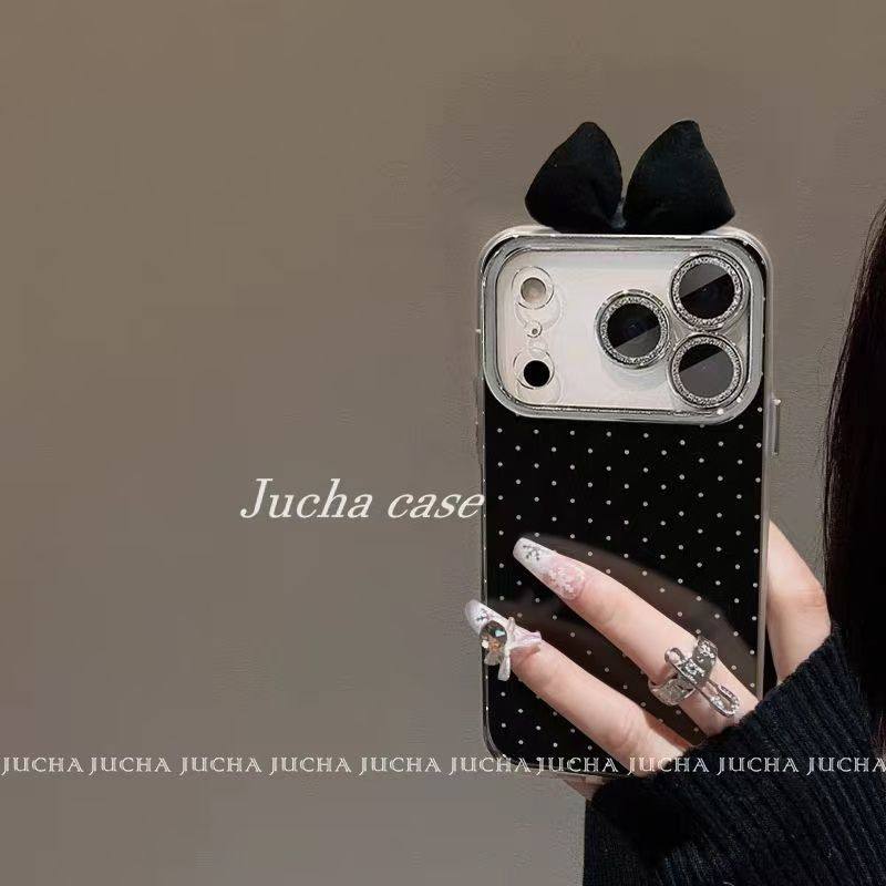 韩系波点适用苹果17promax手机壳iPhone16羽纱15全包14小众13女xr,个性定制/设计服务/DIY,手机壳/保护套定制,淘宝优惠券,粉丝福利购,淘宝优惠卷