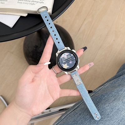 适用高驰COROSPACE3表带新款双钉智能手表apex2牛仔2pro皮质腕带