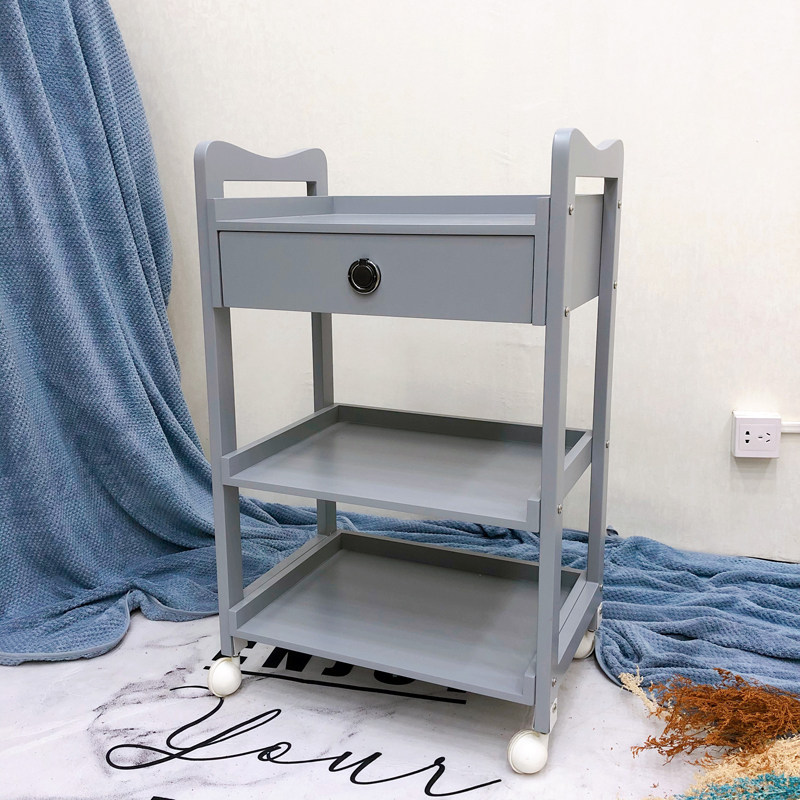 美容压缩实木板j工具车木推车三层抽屉美容院美甲美发纹绣推车,商业/办公家具,工具车,淘宝优惠券,粉丝福利购,淘宝优惠卷