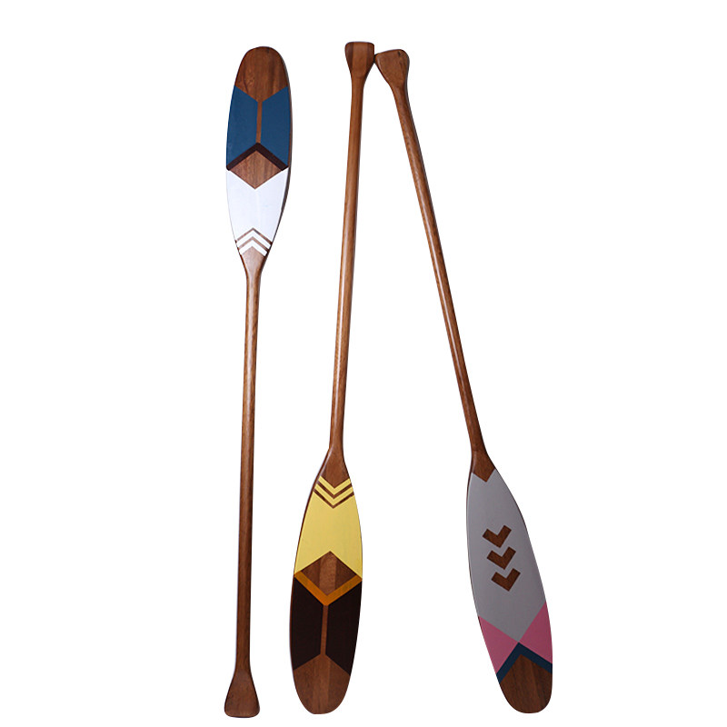 装饰品挂件壁挂墙面玄关民宿壁饰z室内创意1.5米木质复古装饰船桨