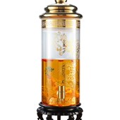 泡酒专用a酒瓶玻璃瓶带龙头玻璃容器空瓶密封罐加厚泡人参鹿茸酒