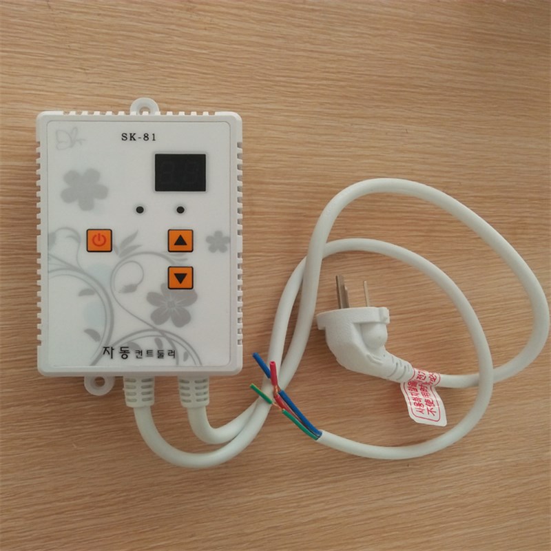 韩国静音双控温控器电热板 开x关  家用电炕温控器 电热炕板温控