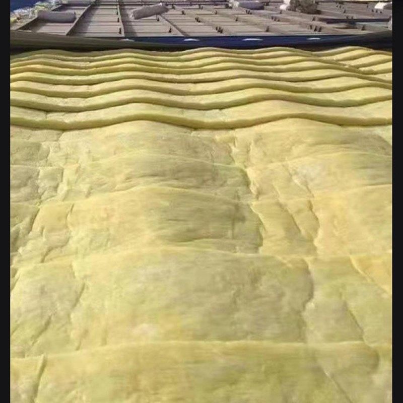 钢结构厂房屋h顶保温棉离心玻璃棉卷毡养殖种植大棚保温隔热棉