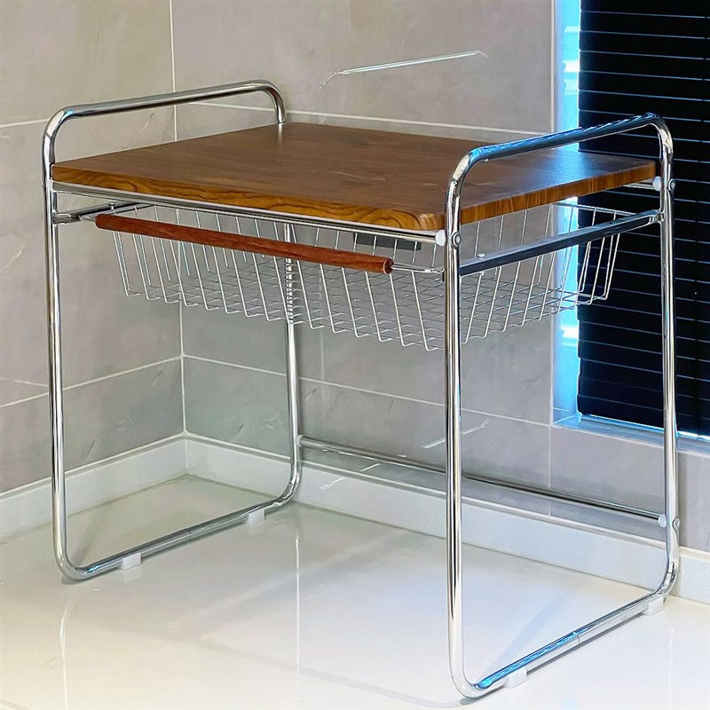 微波炉置b物架子台面烤箱支架空间利用神器多功能抽屉式电饭煲支