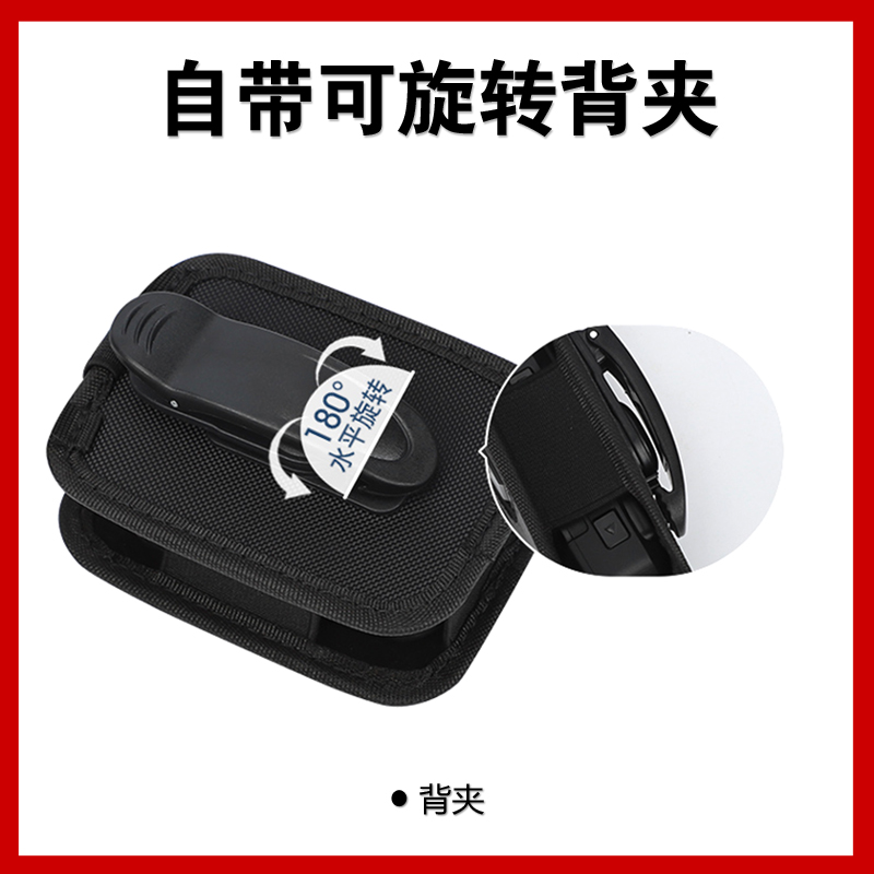 执法记录器仪保护套配s件胸前佩戴随身挂脖包壳挂绳带背夹