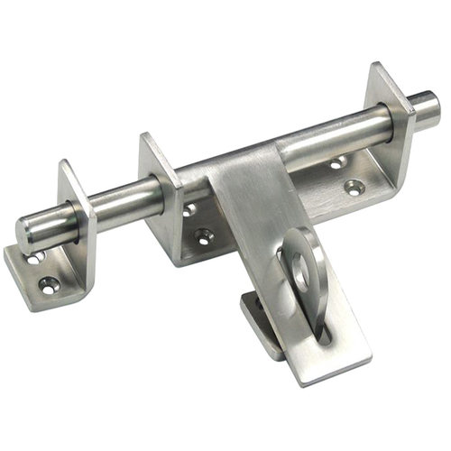 加厚304不锈钢插销锁扣门t 门扣 门栓木门大门铁门门锁安全扣拉丝