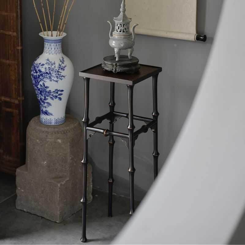 宋式香几花架插花置物架新中式客厅家居高花几中式古典装饰品家用,包装,其它包装袋,淘宝优惠券,粉丝福利购,淘宝优惠卷