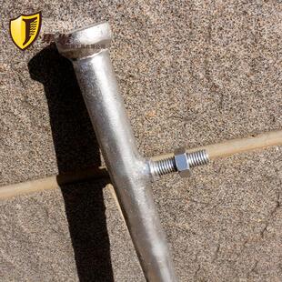 地线钎子25*1300mm 钢钎 接地钢钎 撬棒 撬杠 钢制撬棍拆卸工具