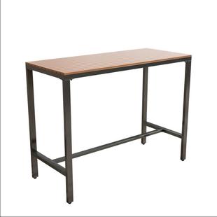 现代简约露天阳台吧台桌庭院休闲桌椅组合奶茶店防水防晒户外餐桌