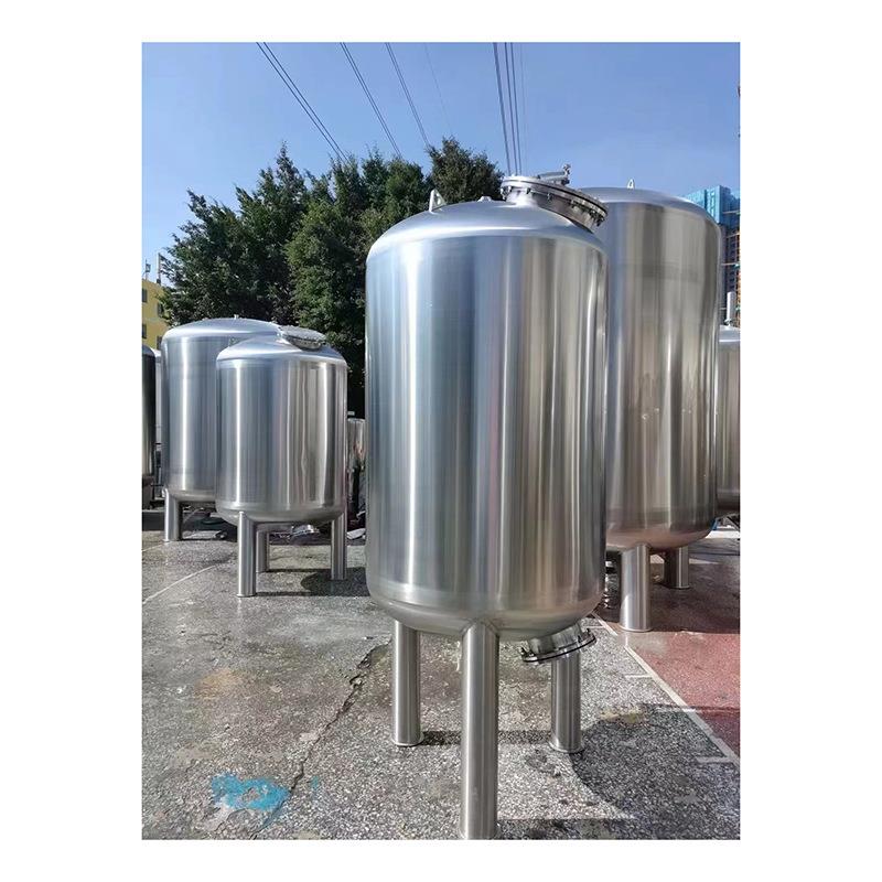 可移动5吨10吨不锈钢储罐大型工业耐酸碱304不锈钢储存发酵罐