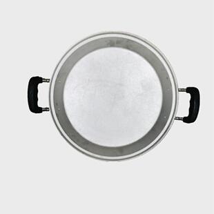 ALI6铝锅老式家用加厚纯手工铸铝煎锅吕烙饼锅大号煎包子铝制铝平