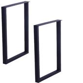 创意简约金属桌腿桌子腿支架时尚 桌脚书桌支架办公桌腿五金家具腿