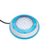 游泳池SPA七彩变色灯LED12V不锈钢挂壁式 泳池水下灯