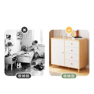 五斗柜收纳柜卧室抽屉储物柜轻奢简约现代房间置物柜橱柜客厅立柜