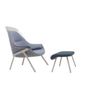 现代风格 创意扶手户外休闲椅样板房设计师简约接待室休息躺椅