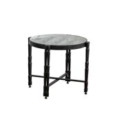 北欧做旧简约床头小茶几铁艺阳台INS网红边几角几卧室飘窗小圆桌