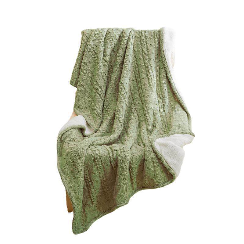 厂家双麻花加绒秋冬沙发盖毯针织休闲毛线毯欧式复古毛毯子,床上用品,休闲毯/毛毯/绒毯,淘宝优惠券,粉丝福利购,淘宝优惠卷