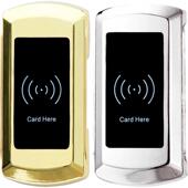 桑拿锁更衣柜锁鞋 柜储物柜刷卡开门柜锁锌合金材质智能电子锁