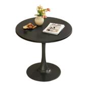 法式 高级复古轻奢卧室客厅圆形餐桌子家用休闲北欧小户型阳台茶几