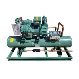 比泽尔冷库制冷机组全套压缩机低温一体机半封闭风冷水冷机组