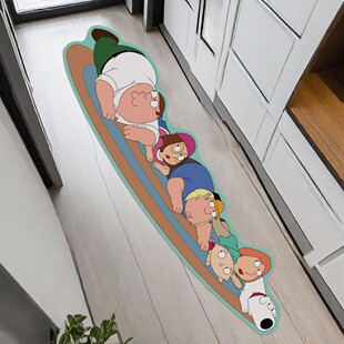 恶搞之家family guy动漫stewie地毯宿舍peter布莱恩饺子meg地垫