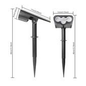 超亮草坪射灯户外防地草坪水灯插插地灯投HP202305光投灯射灯