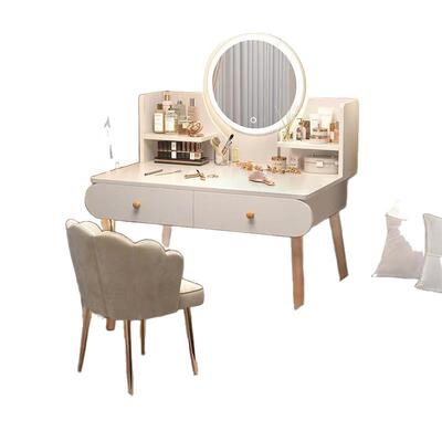 轻奢卧室梳妆台现代简户收纳柜一约体小出租屋型房间网ZXQ红化妆