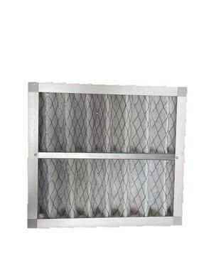 空气过滤器工业用4板铝尘式中央空调初效g框除净VXI化滤芯