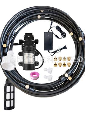 6-18m低喷雾统加1压2v60w泵套系自带过装滤器吸头花园喷NUC雾滴灌