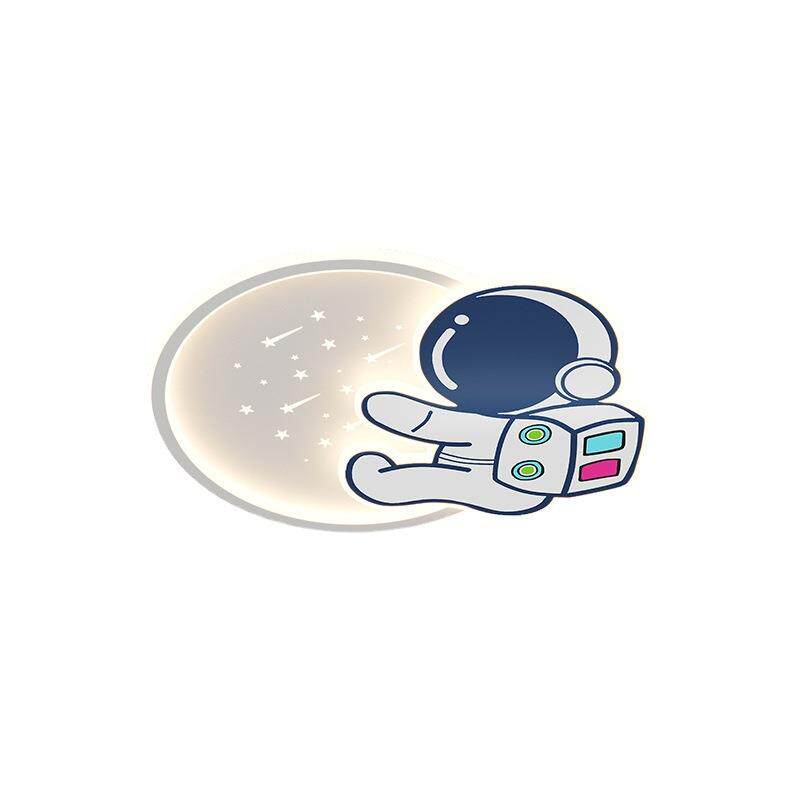 创意爆款LED智能吸顶灯男女儿童房星球护眼卧室过道阳台室内护眼