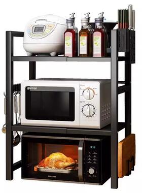 厨房微波炉架架物架多层ddgg102多功能烤收箱台面纳子家置用双层