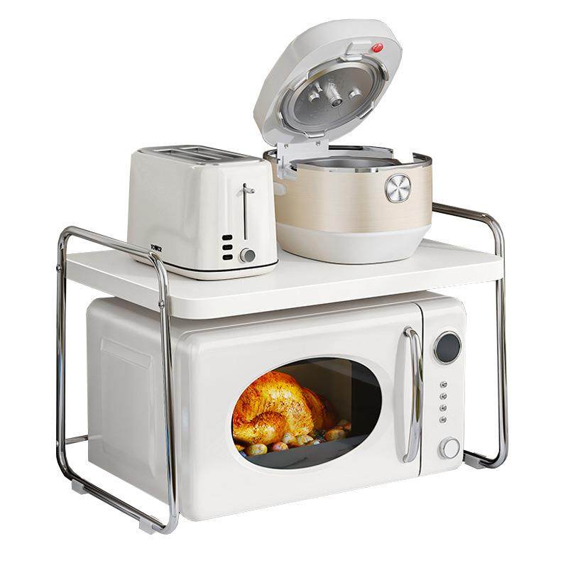 不锈钢微炉置物架厨房支电锅饭锅具煲烤箱波VUP层架一体专用台面,厨房/烹饪用具,微波炉置物架,淘宝优惠券,粉丝福利购,淘宝优惠卷