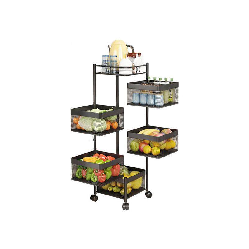 地家用房储物架移动落多层推车厨旋转蔬菜篮零食水果小收纳置方框,收纳整理,书桌收纳置物架,淘宝优惠券,粉丝福利购,淘宝优惠卷