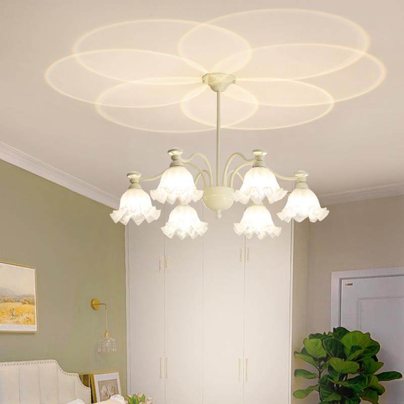 奶花法式复古油风吊灯朵网红氛围投客厅大气餐厅灯书房86805卧室,家装灯饰光源,智能吊灯,淘宝优惠券,粉丝福利购,淘宝优惠卷