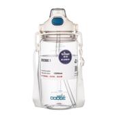 容量运动大背r带颜塑料杯女生便携户外双饮吸管杯高值titan太B