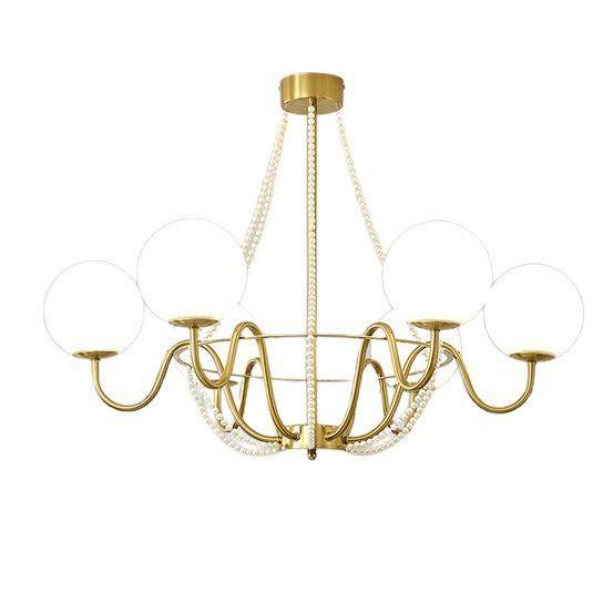 法式奶432风意客厅灯具中古魔豆复古创意油餐创厅灯卧室主灯珍珠,家装灯饰光源,智能吊灯,淘宝优惠券,粉丝福利购,淘宝优惠卷