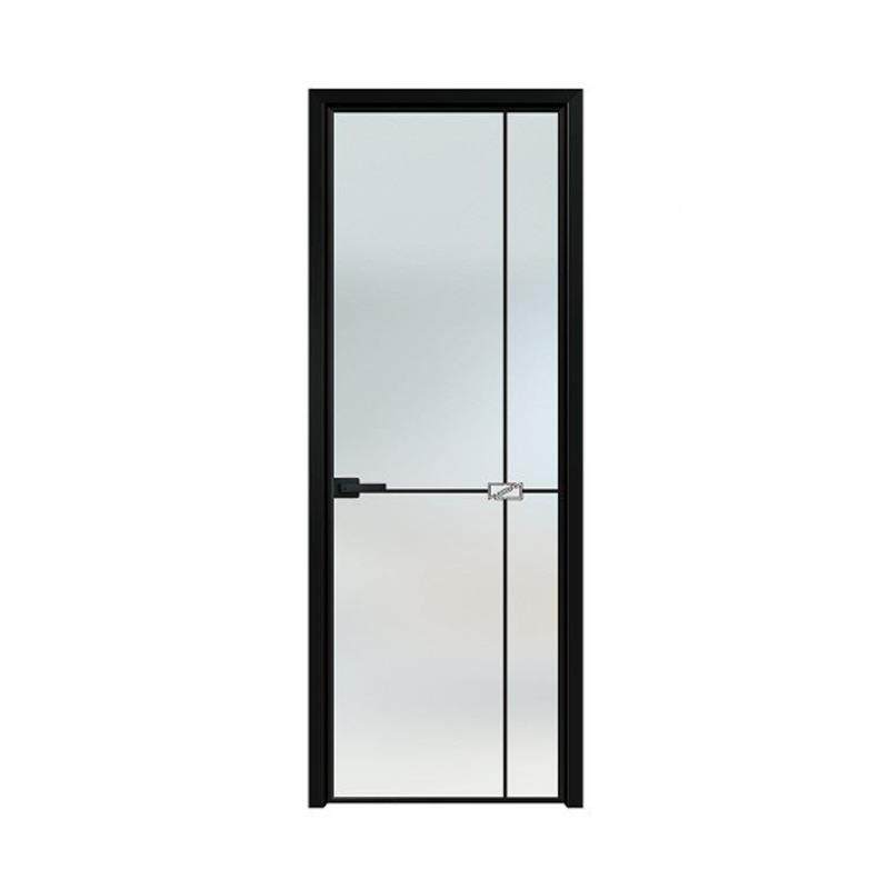 卫生间门洗手间厕所浴室单铝玻合金璃网红现代约简厨房平开门厂家