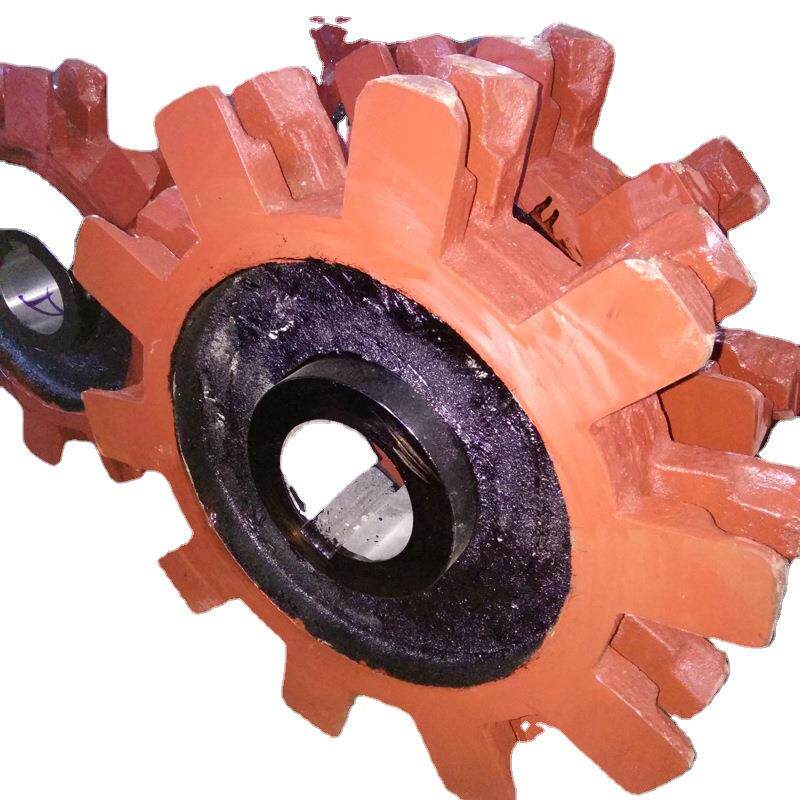 矿用锰链轮齿轮E板链提升钢机N业链轮机械配件双节距工传动链轮