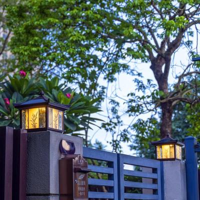 户外防水LE灯D柱头47770灯别花围墙柱子灯围栏墅户园外大门灯