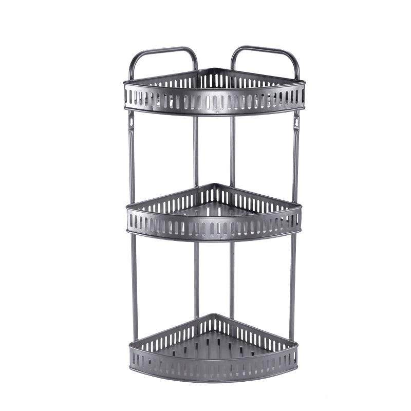 浴物室三角架收墙角置用架双层三层厨房调料架台面免安装多RY-016,家装主材,卫浴置物架,淘宝优惠券,粉丝福利购,淘宝优惠卷