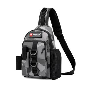 新款亚防水便携亚杆路鱼竿包单肩斜跨钓鱼路包多01功能包户外渔具